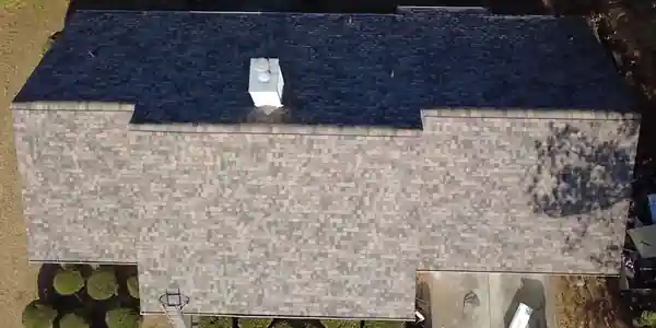 Completed residential roof documented after replacement