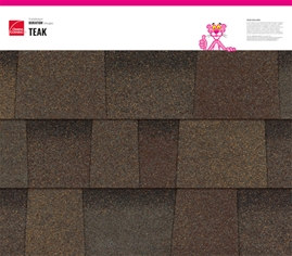 TruDefinition® Duration® Teak shingle texture