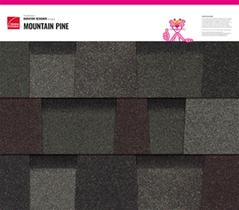 Duration® Designer Mountain Pine shingle texture