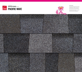 Duration® Designer Pacific Wave shingle texture