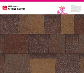 Duration® Designer Sedona Canyon shingle texture