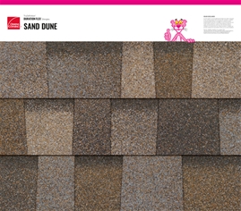 Duration FLEX® Sand Dune shingle texture