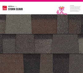 Duration FLEX® Storm Cloud shingle texture