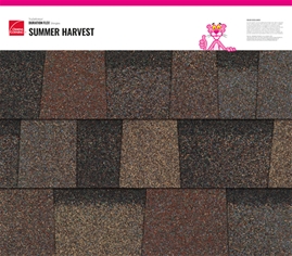 Duration FLEX® Summer Harvest shingle texture