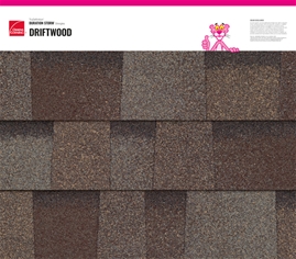 Duration STORM® Driftwood shingle texture