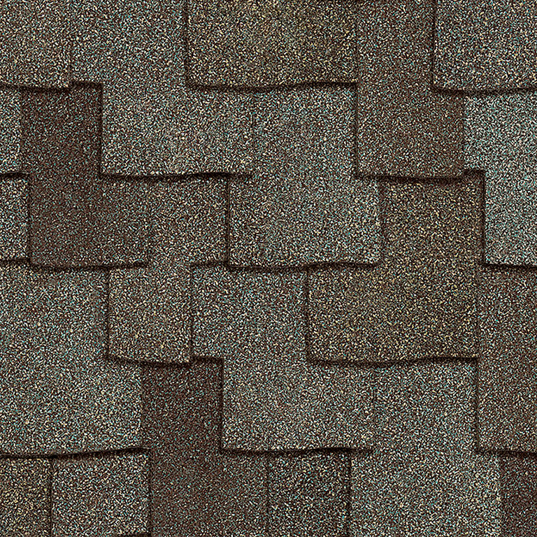 Woodcrest® Sycamore shingle texture