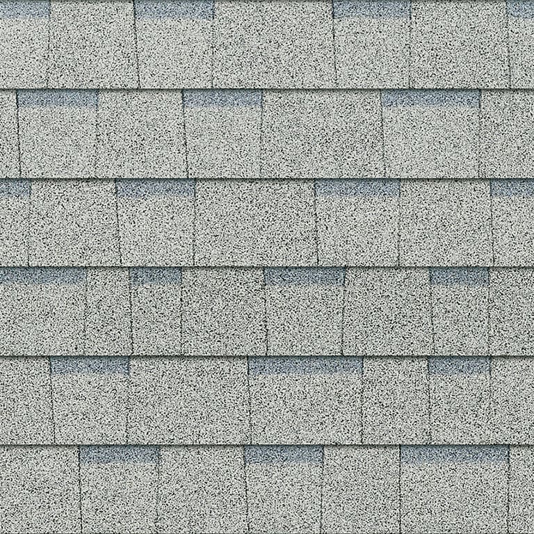 Duration® COOL Shasta White shingle texture